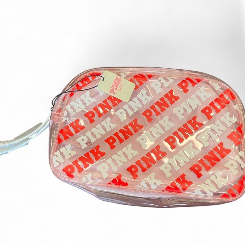 PINK Victoria's Secret Logo Cosmetic Bag